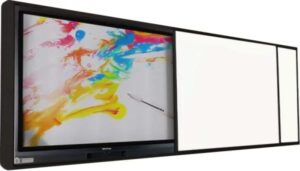 Akıllı Tahta Tek Sürgülü Kabin Yazı Tahtası